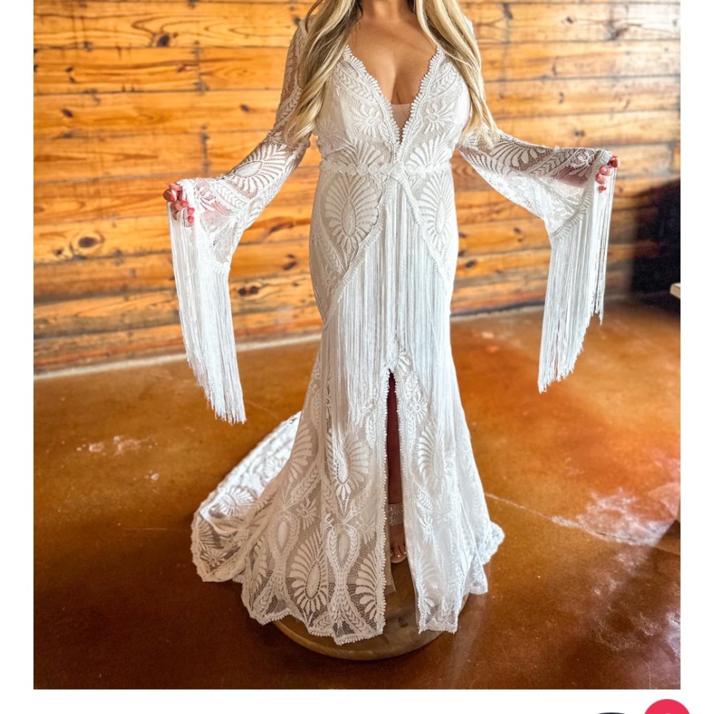 Boho wedding dress